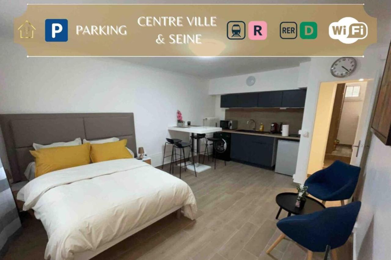 Sejour A Melun Appart'Hotel De La Mediatheque Ngoại thất bức ảnh