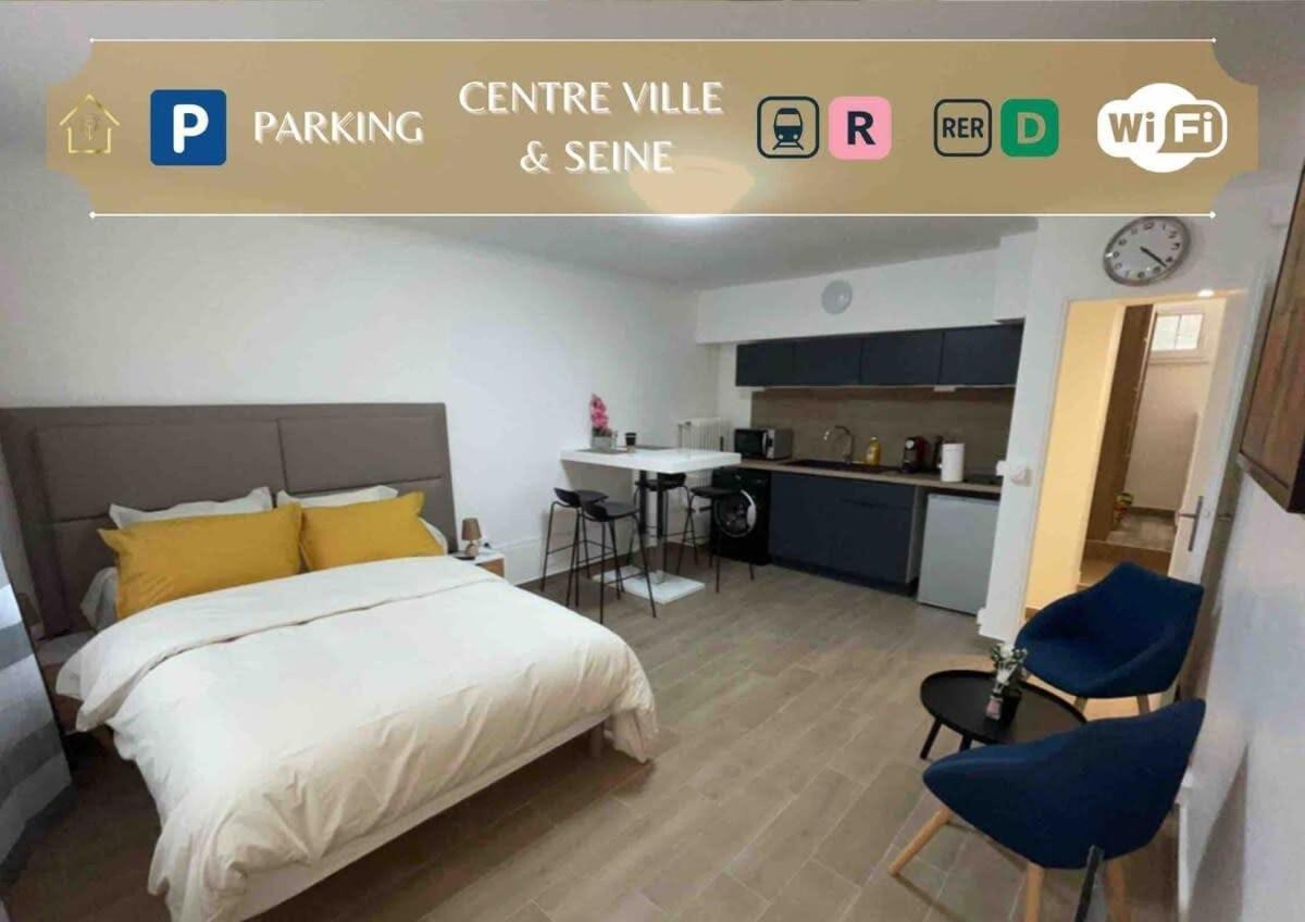 Sejour A Melun Appart'Hotel De La Mediatheque Ngoại thất bức ảnh